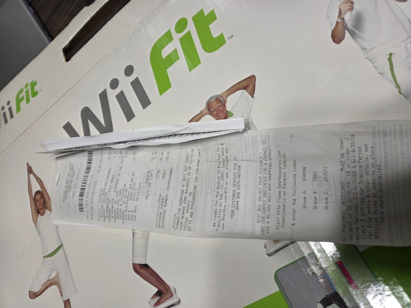Nintendo Wii Fit + Wii Balance Board Bundle