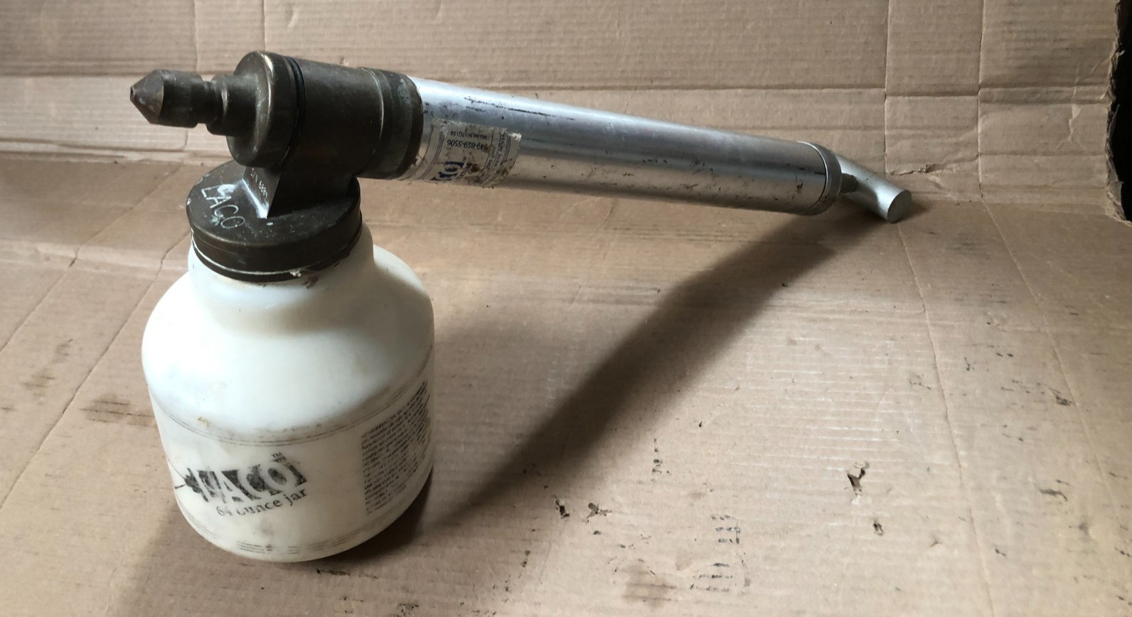 Vintage Laco TG150 Drywall Texture Sprayer Patch Gun, Hand Pump