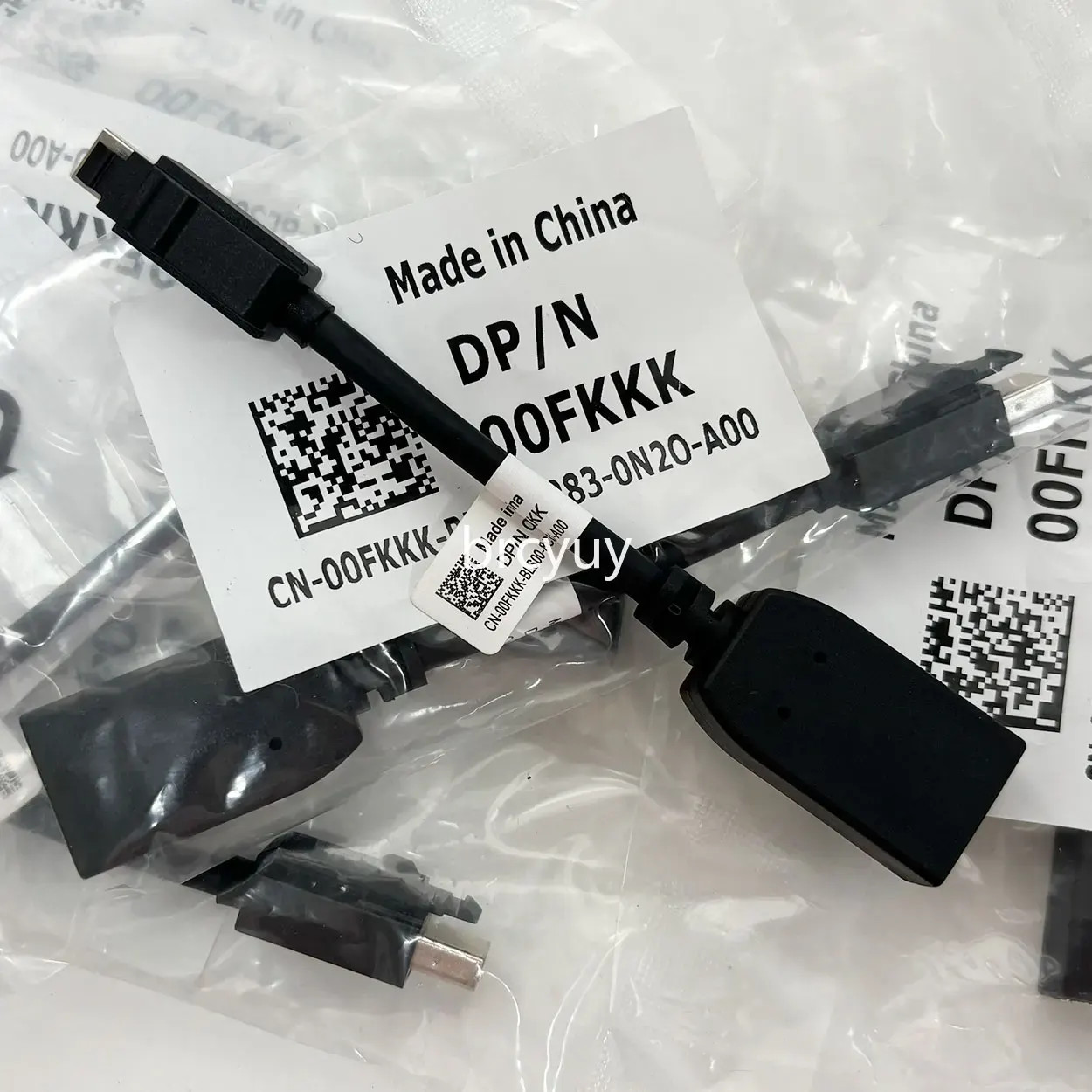 For Dell 00FKKK Thunderbolt 2 small DP to large DP interface conversion cable