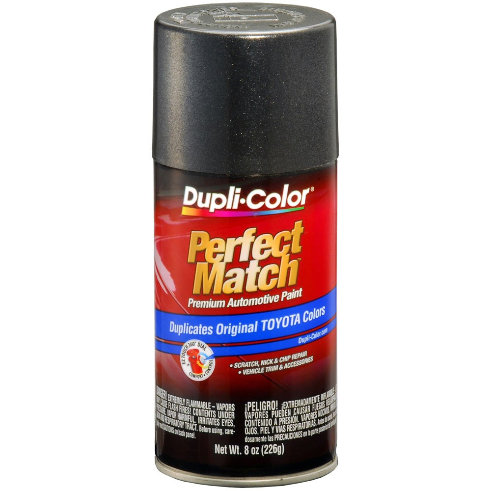 Duplicolor BTY1600, Perfect Match Aerosol Paint Toyota 1C6, Graphite Gray Pearl