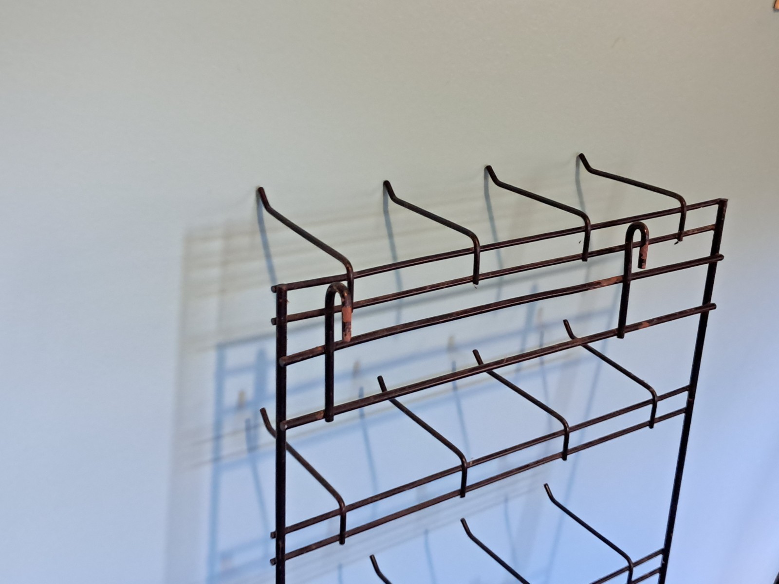Black Display Hook 28 Peg Rack 4 Horizontal 7 Vertical Rows
