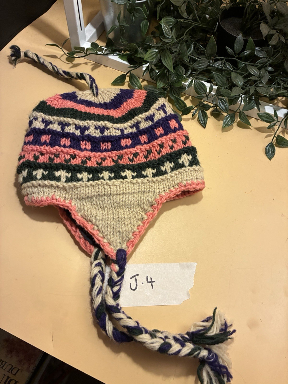 Peruvian Style: Funky Colours mix soft wooly hat
