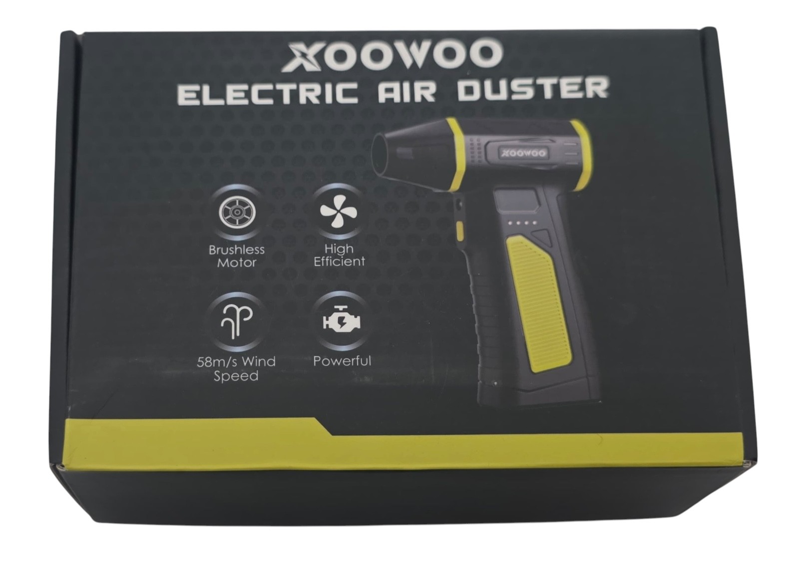 XooWoo Electric Air Duster NEW Open Box