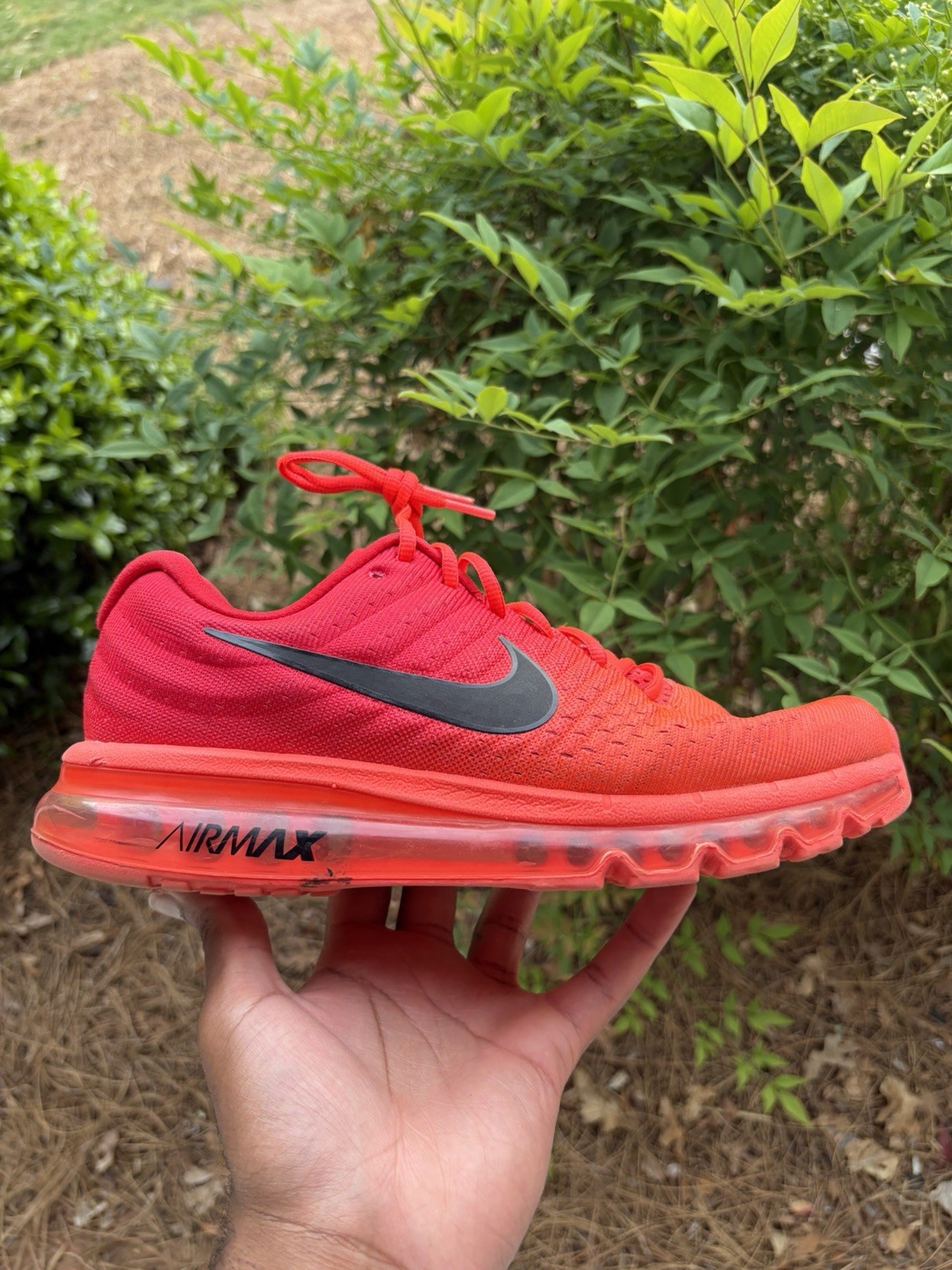 Size 8.5 - Nike Air Max 2017 Bright Crimson