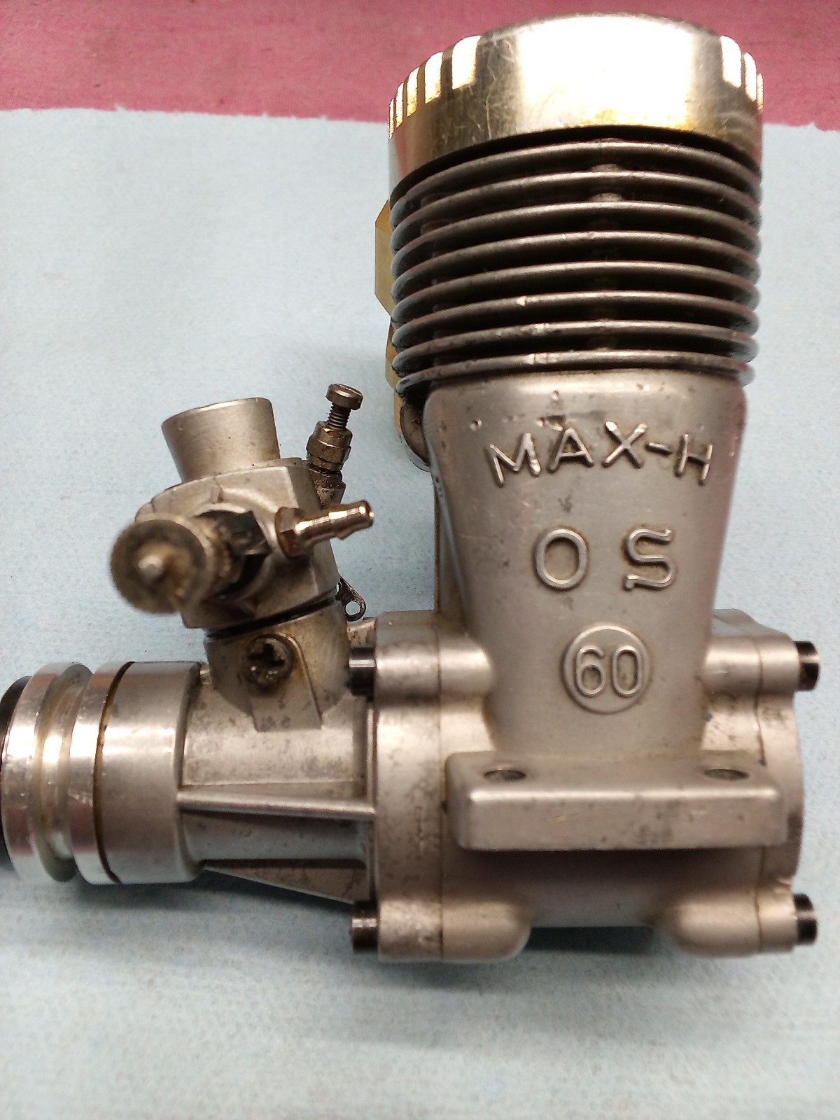 O.S. MAX-H 60 Model Airplane Engine - Used