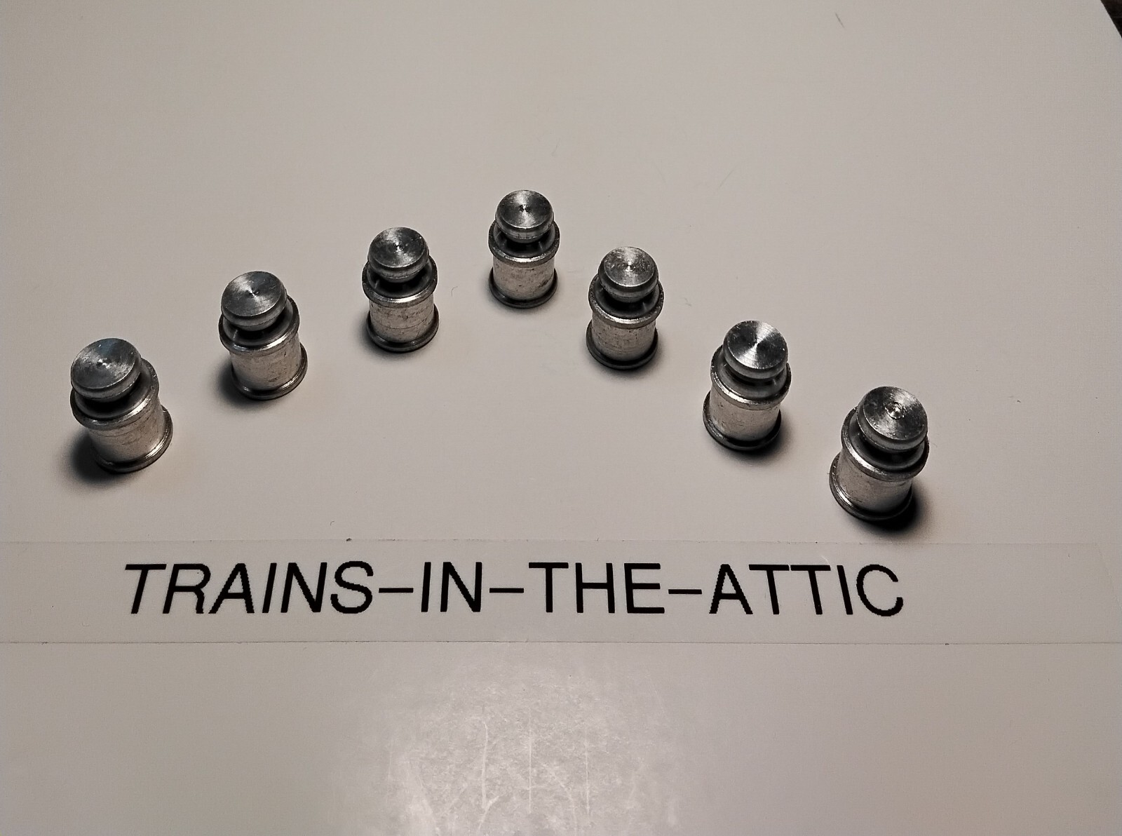 LIONEL MILK CANS 3462-70 MAGNETIC POLARIZED 7EA FOR MILK CARS 3462 3472 USA MADE