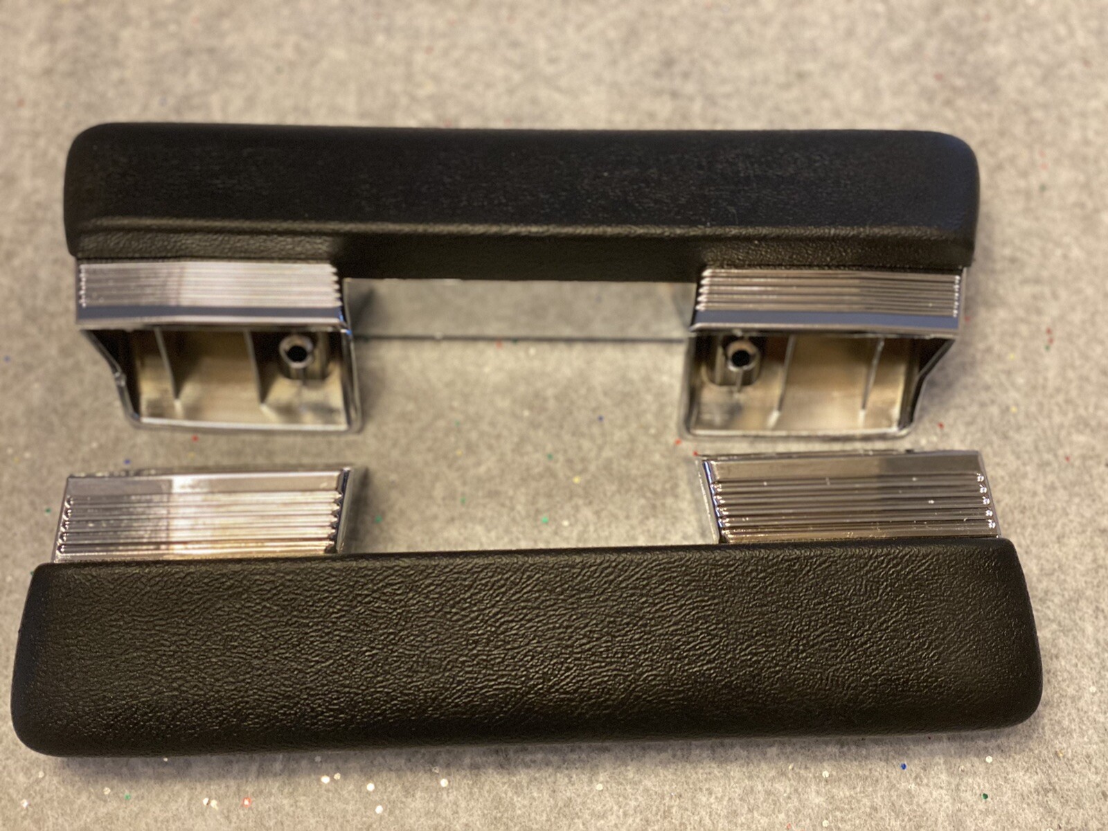 1964 1965 1966 1967 A Body Chrome Front & Rear Arm Rest Assembly Set