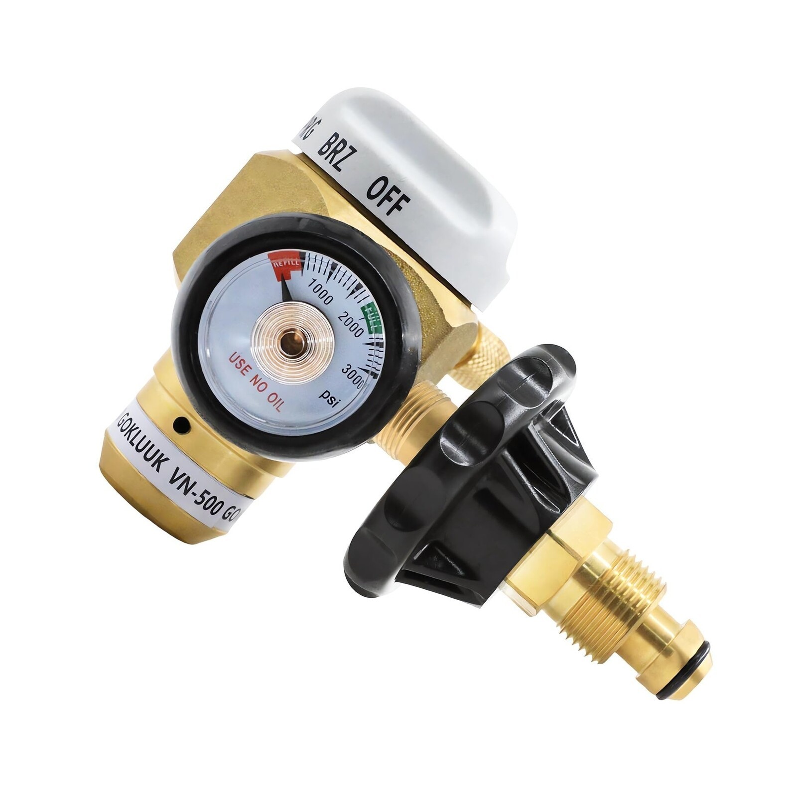 VN-500 Nitrogen Purge Control Valve Regulator&Flow Meter Hybrid Design w/500psi