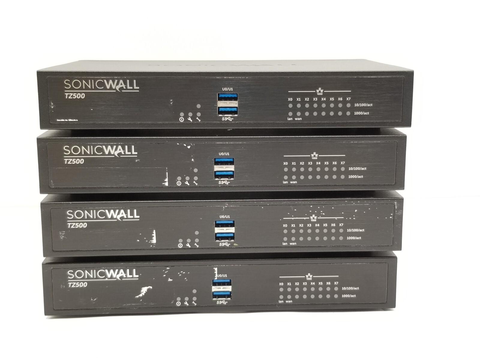 LOT OF (4) SonicWALL TZ500 Firewall