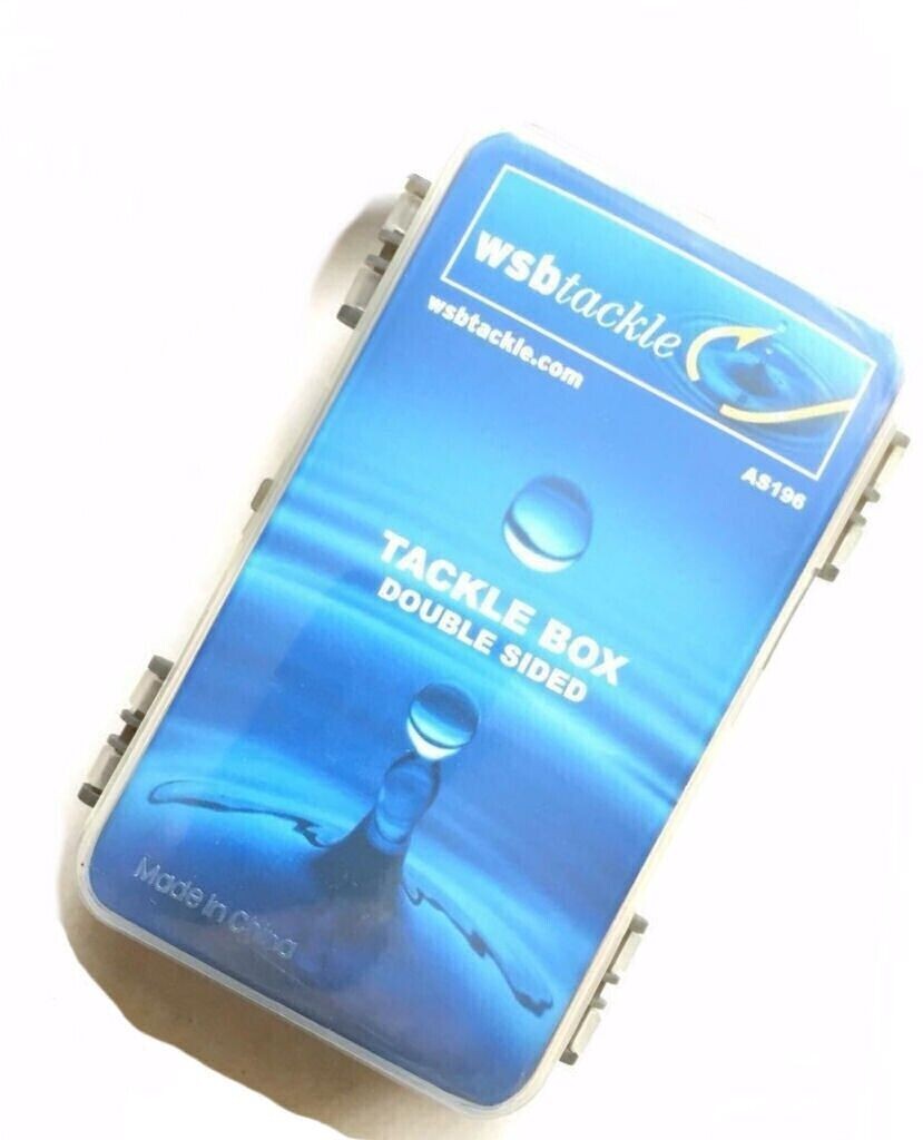 WSB Small Double Sided Bits Terminal Tackle Box Sea Carp Freshwater Fishing