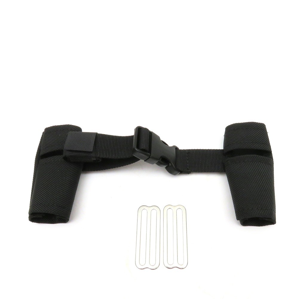 Adjustable Technical Diving Material Harness Chest Belt Shoulder Strap Adapter