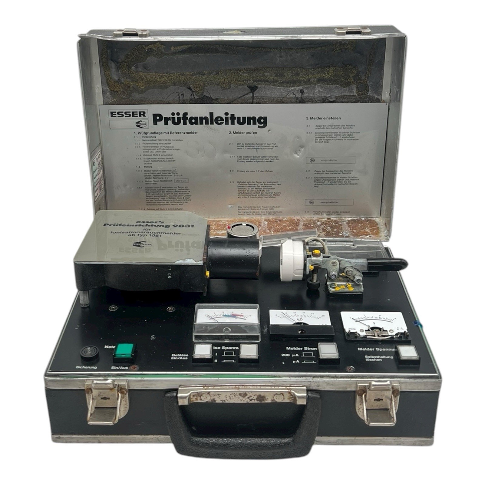 ESSER test device 9831 for insulation smoke detectors from type 1051