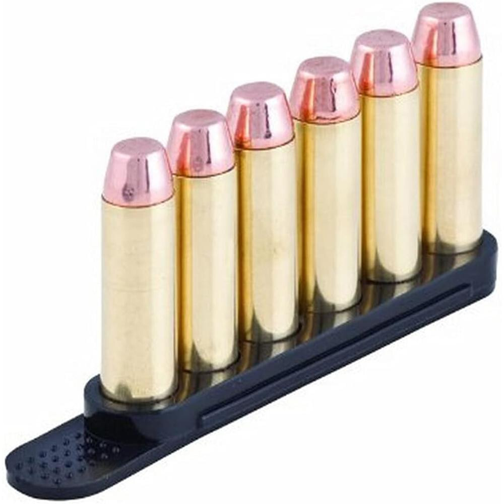 Tuff Products 44 45 410 30-30 Speed Quick Strip Revolver Loader Black 6rd 2 Pack