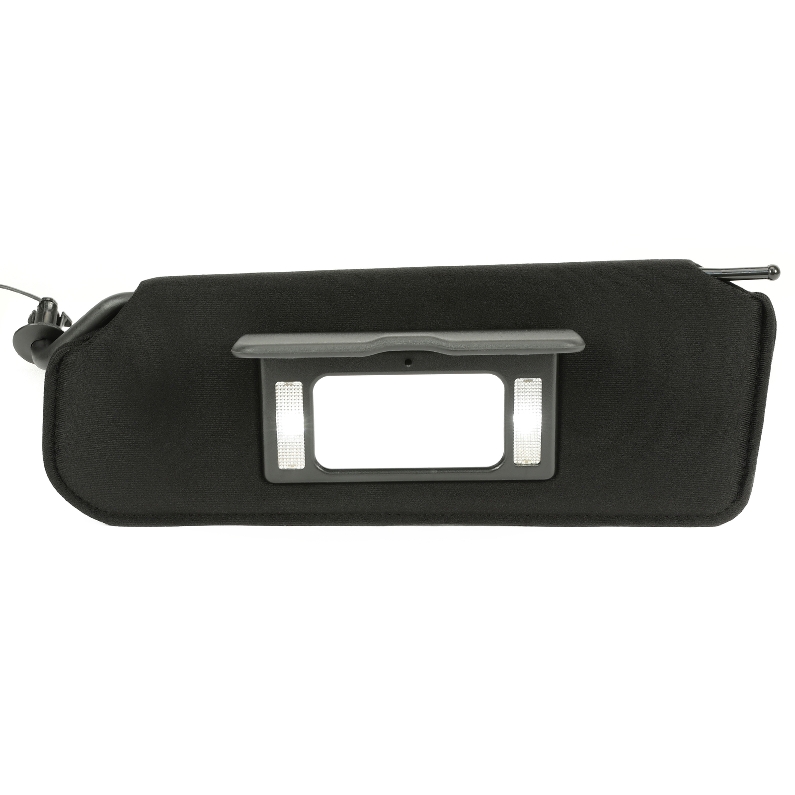 LH & RH Sun Visor For 1997-04 Chevy Corvette C5 Black Replace 10442033 10442034