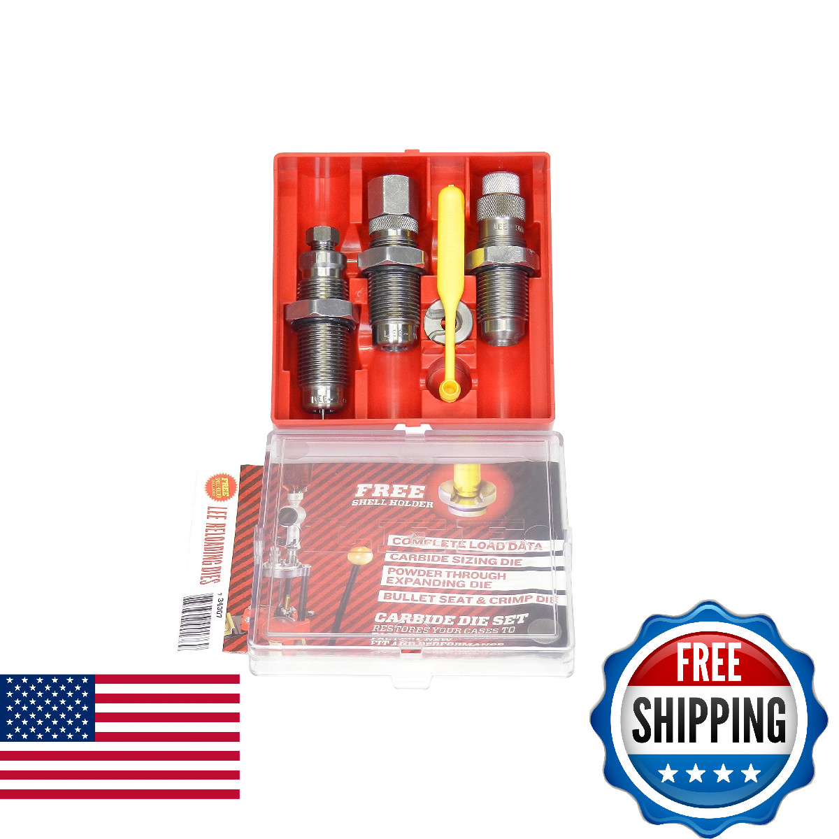 Lee Precision .38 Special Carbide 3-Die Set 90510