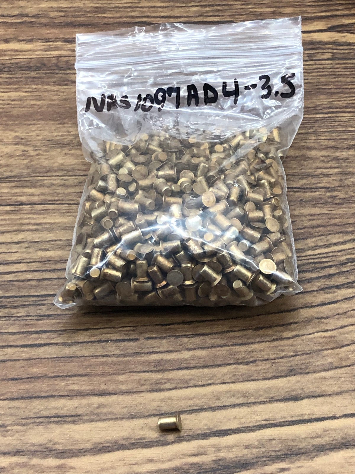 NOS -  NAS1097AD4-3.5  Rivets  3.7oz   #100