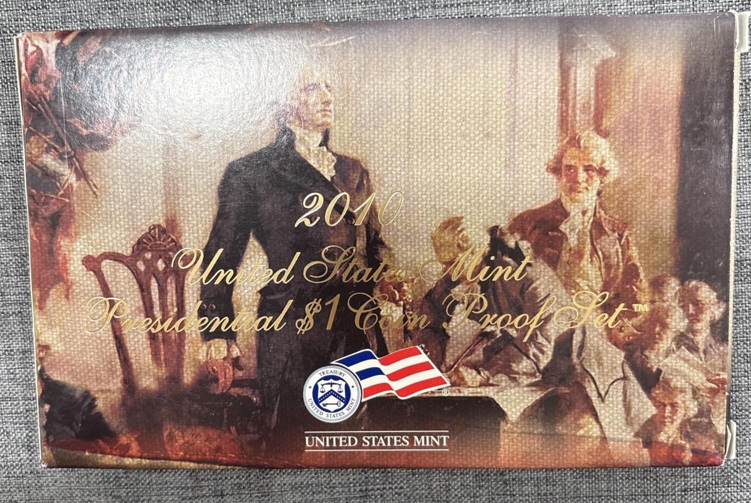 2010 Presidential Proof Dollar Set In Mint Box with COA