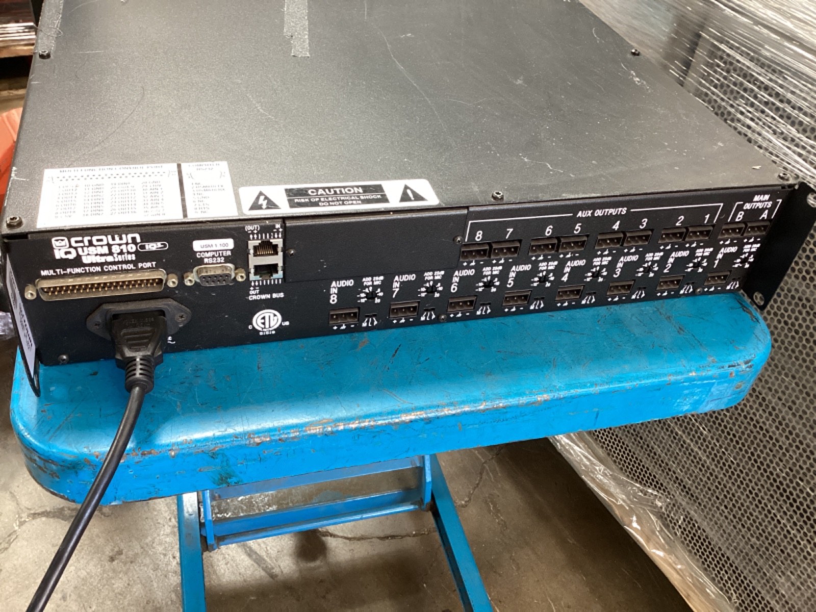 Crown USM 810 Digital Processor Mixer * Works, Updated