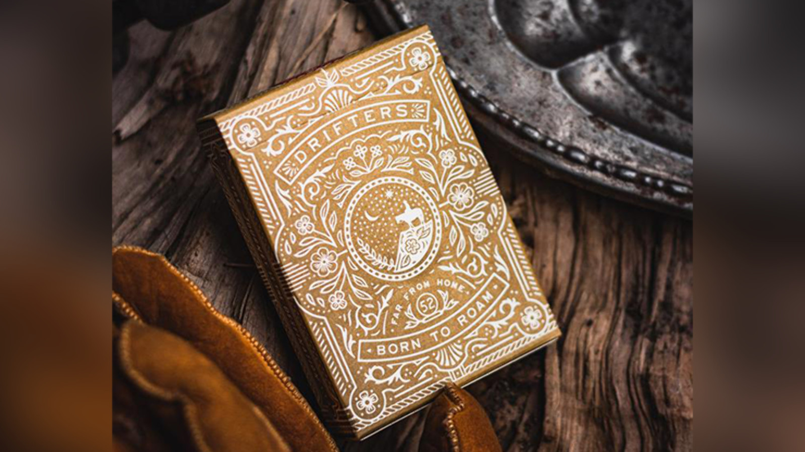 ARCH-Drifters (Brown) Playing Cards by Dan and Dave