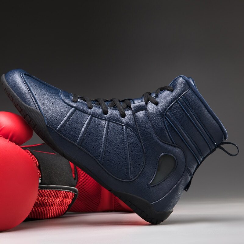 Professional High-top Wrestling Shoes Boxing Fighting Boots Wearable Sneakers