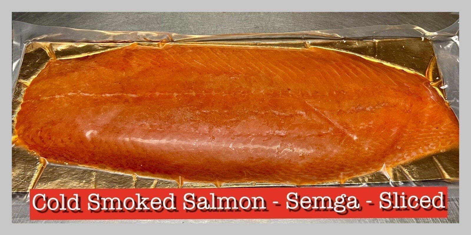 ‼️ Cold SMOKED NOVA SALMON ‼️ 3.0-3.5-LB‼️ USA SELLER ‼️