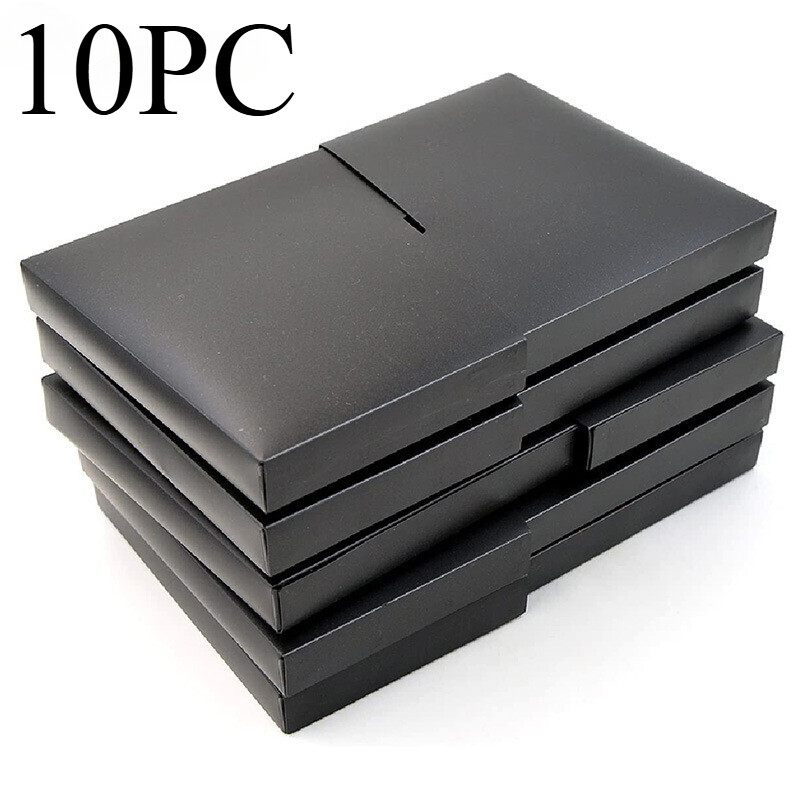 10PC Black Dust Covers For Nintendo NES Game Cartridge Sleeves Cases Plain Lot