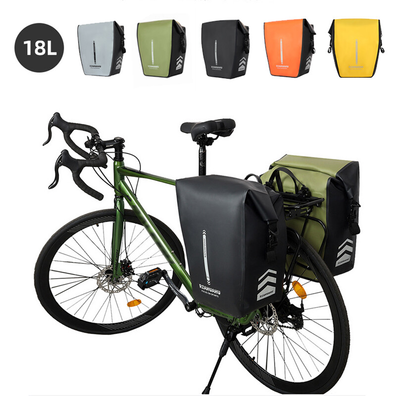 MTB Road Bicycle Bike Rear Seat Storage Shoulder Bag Case 18L Large Waterproof