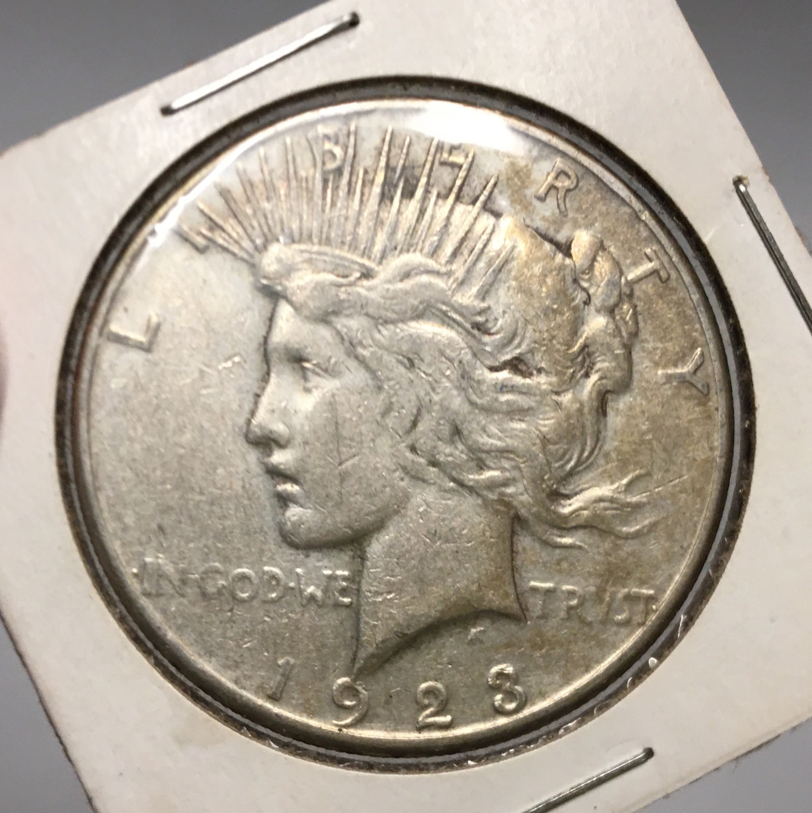 1923 Silver Peace $1 US Dollar Coin - Circulated - San Francisco (S) Mint