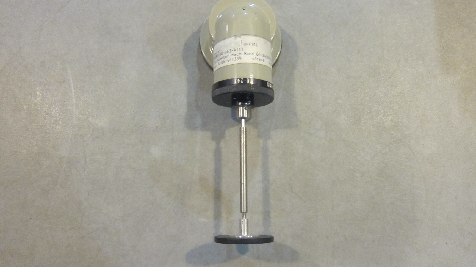 George Scherr TachoMeter  - New York - NO. K-OS - FREE SHIPPING