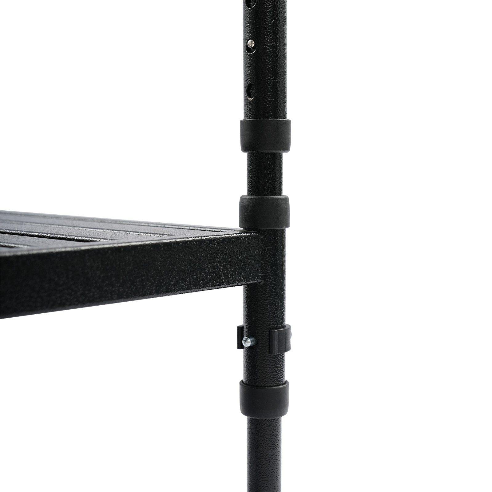 Step Stool with Handle, Adult Ramp with Handrail, Metal Stepping Stool
