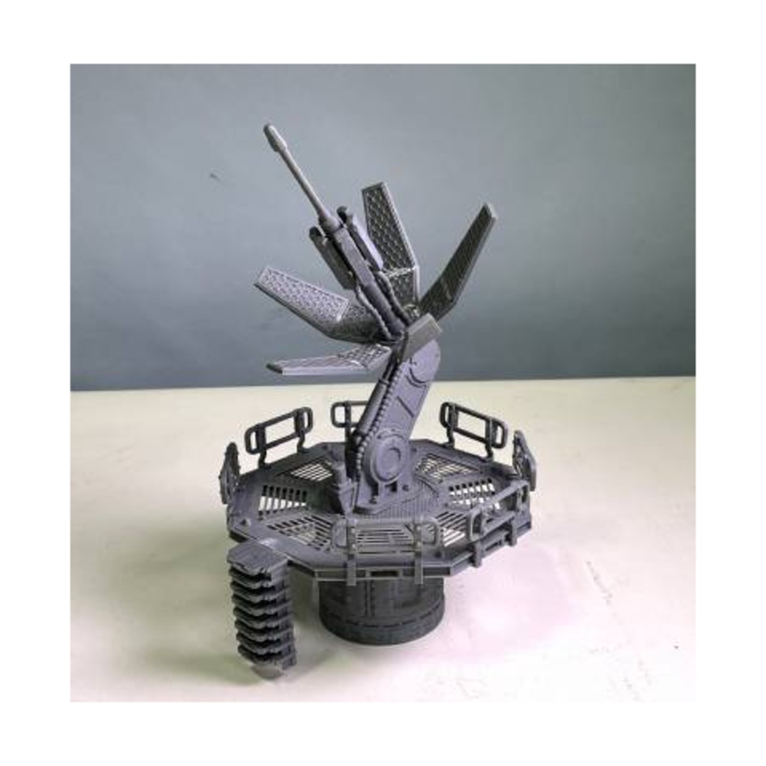MBA Sci-Fi Buildings 28mm Comms Satellite Antenna SW (New)