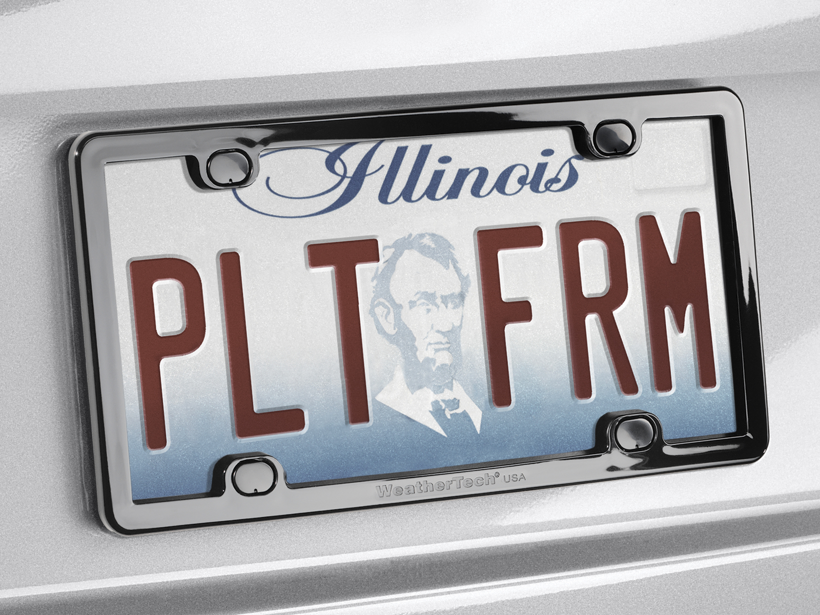 WeatherTech PlateFrame® License Plate Frame - 1-Pack
