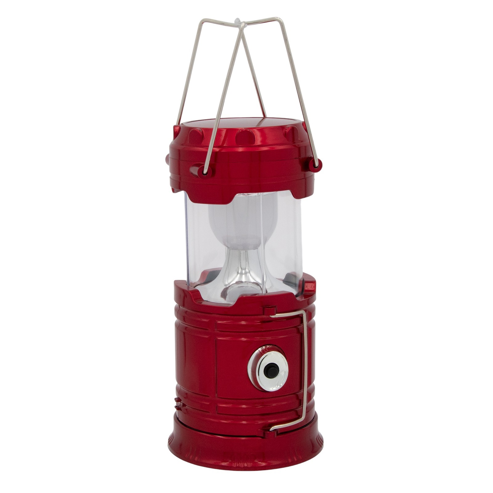 Smart Home 3pc Lantern and Flashlight Emergency Light Set in Red