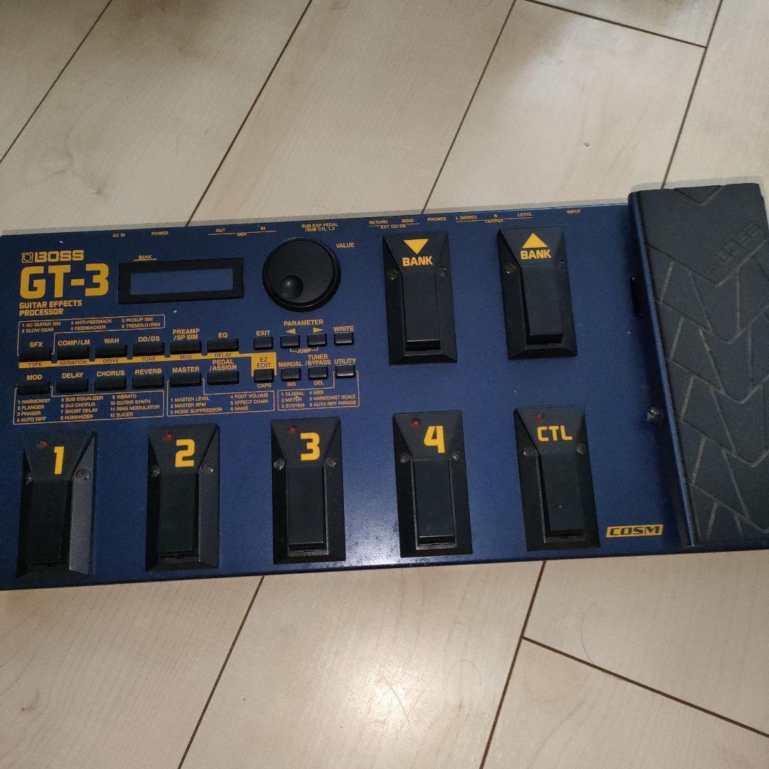 Boss GT-3 Multi-Effects Guitar Effect Processor Pedal JAPAN used