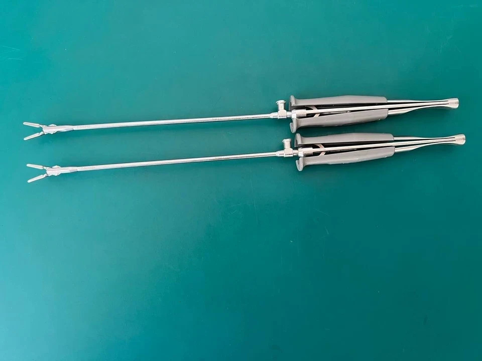 Edwards Ergonic DeBakey Forceps Straight ERGF01330 Double Acting 2pc