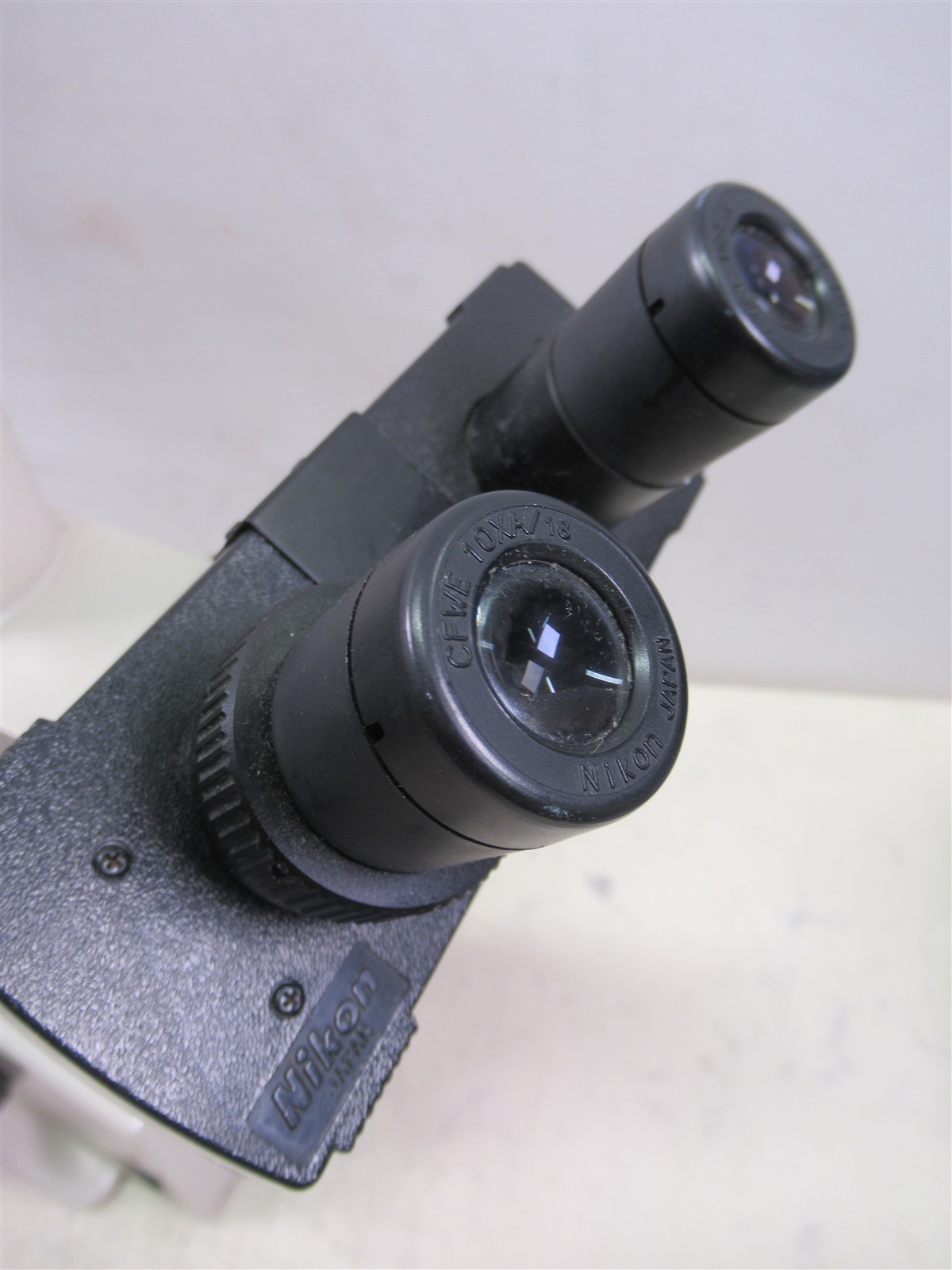 Nikon TMS-F Inverted Phase Contrast Microscope Binocular No Objectives