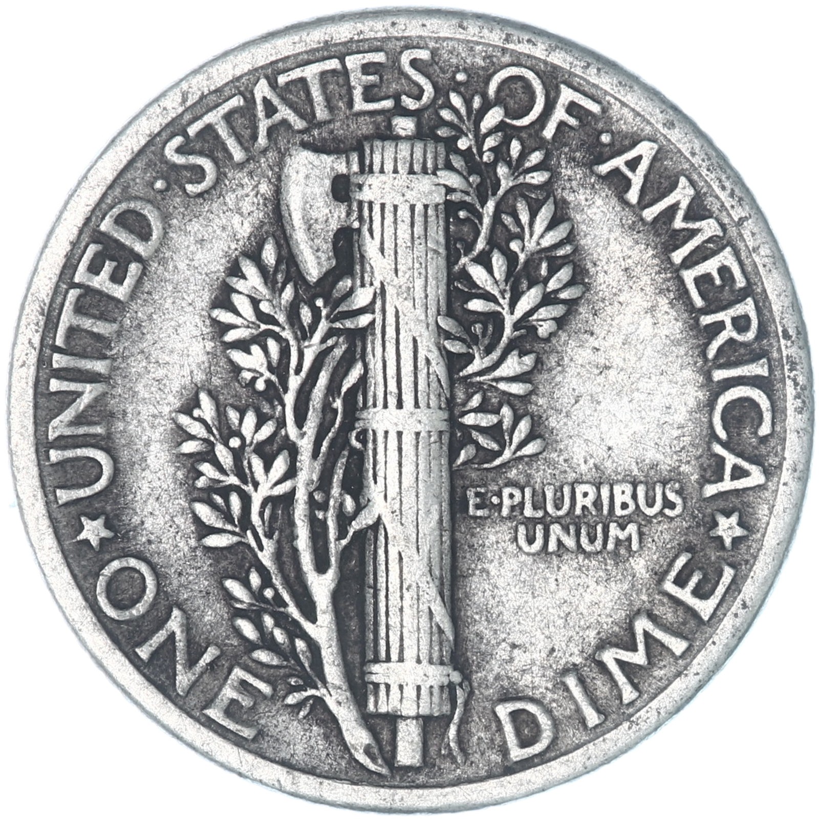 1939 (P) Mercury Dime 90% Silver Very Fine VF