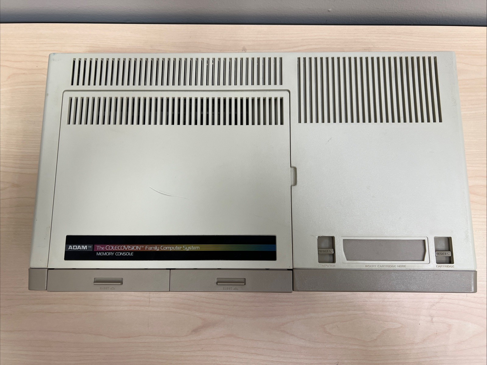 Colecovision ADAM Memory Console Model 2410CPU 2 Data Drives READ DESCRIPTION