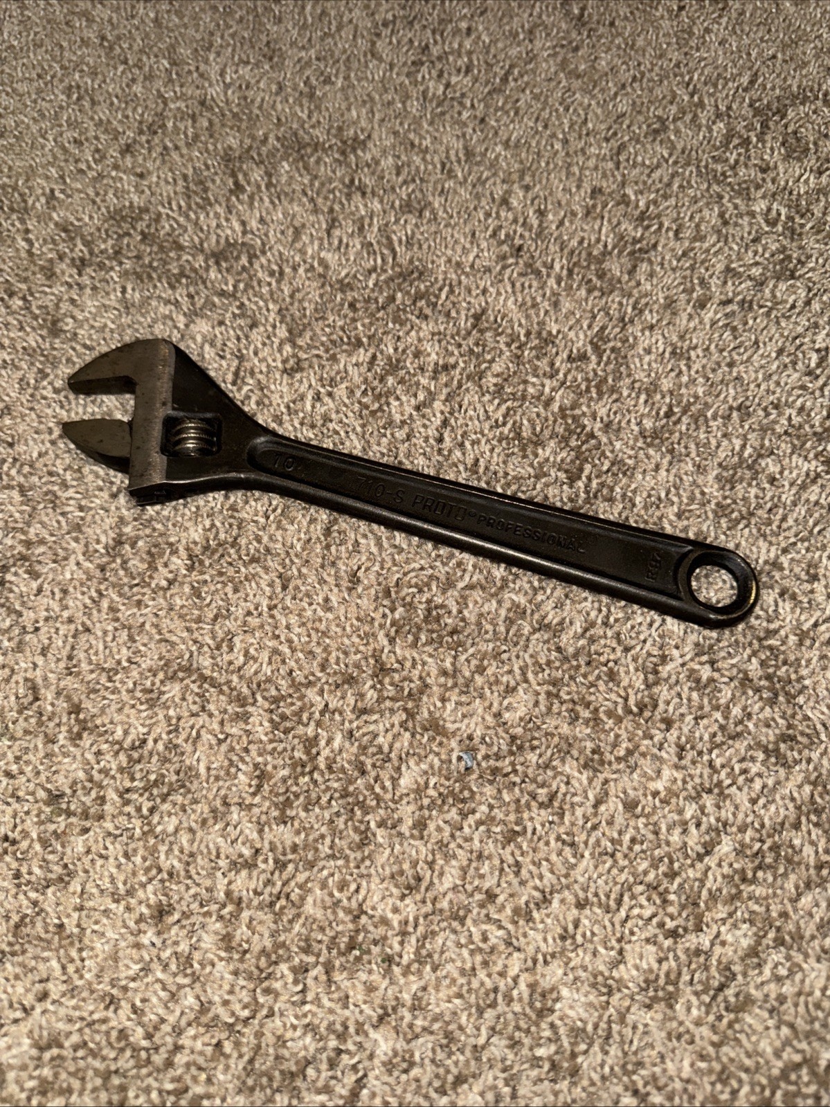 Proto  Adjustable Wrench Protoblack Professional 10” USA 710-S