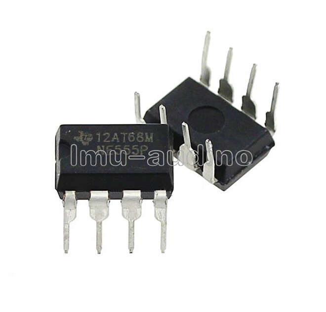 IC-NE 555P Precision Timer DIL 8 - Choose from 20/50/100 Pieces