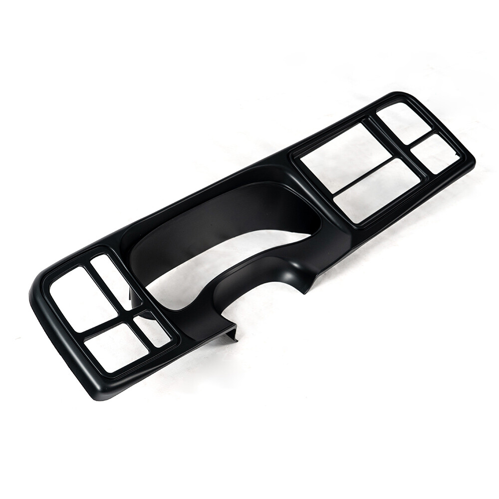 FITS 99-02 SILVERADO SIERRA 2 DIN TRUCK DASH CLUSTER INSTRUMENT PANEL BEZEL TRIM