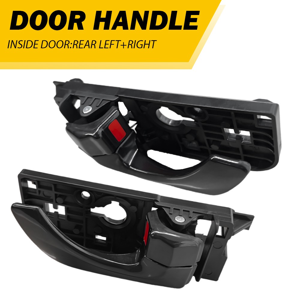 Interior Inside Door Handle Rear Left Right Side fits 08-10 Hyundai Sonata H