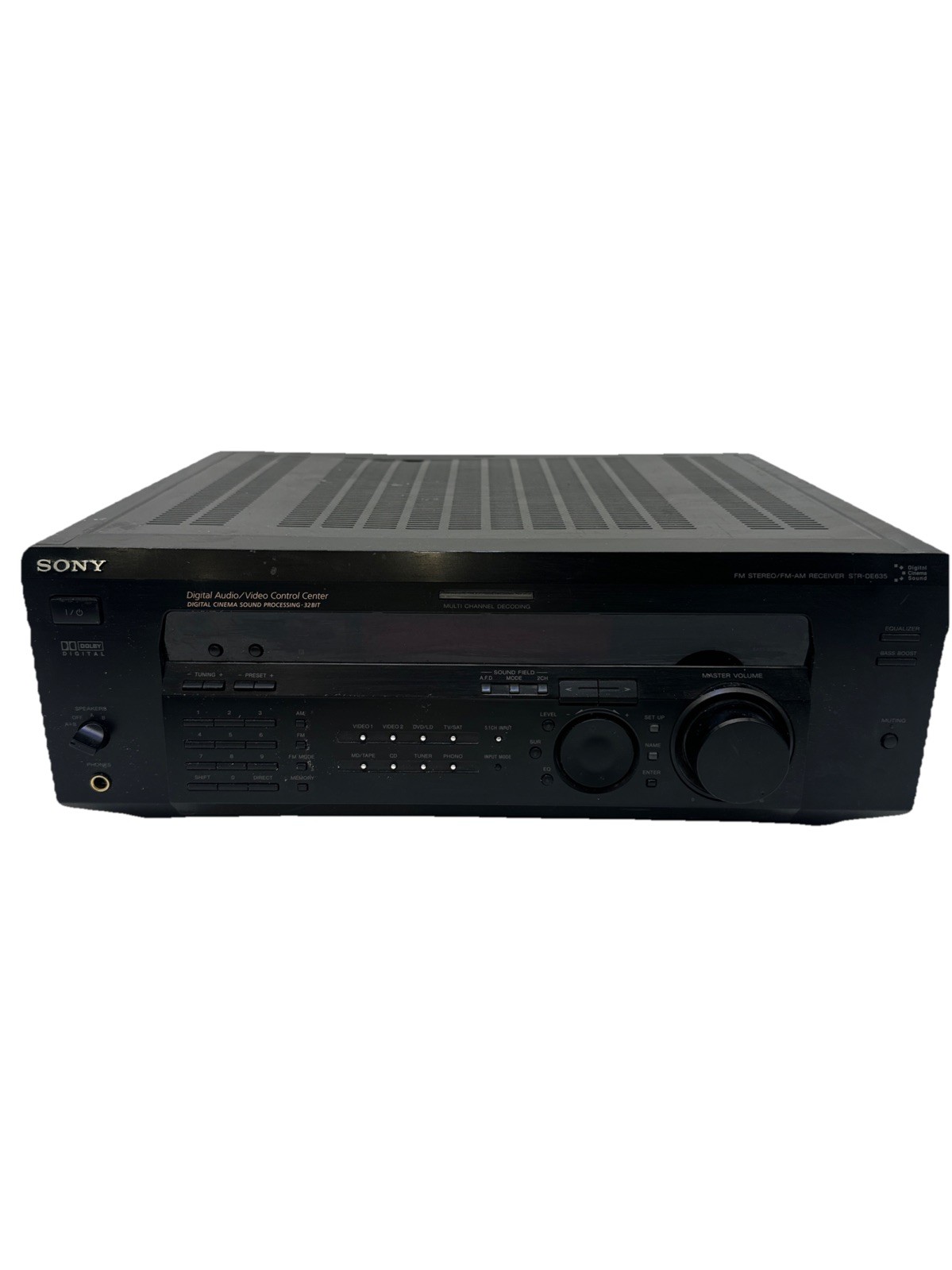 Sony STR-DE635 Receiver HiFi Stereo 5.1 Channel Home Theater  Tested Working{F6}
