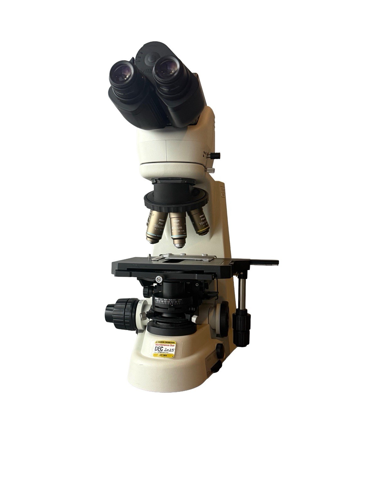 Nikon Eclipse 50i Microscope || 4 Objs, Achr Conds /  ✅ Tested 30 Day Warranty