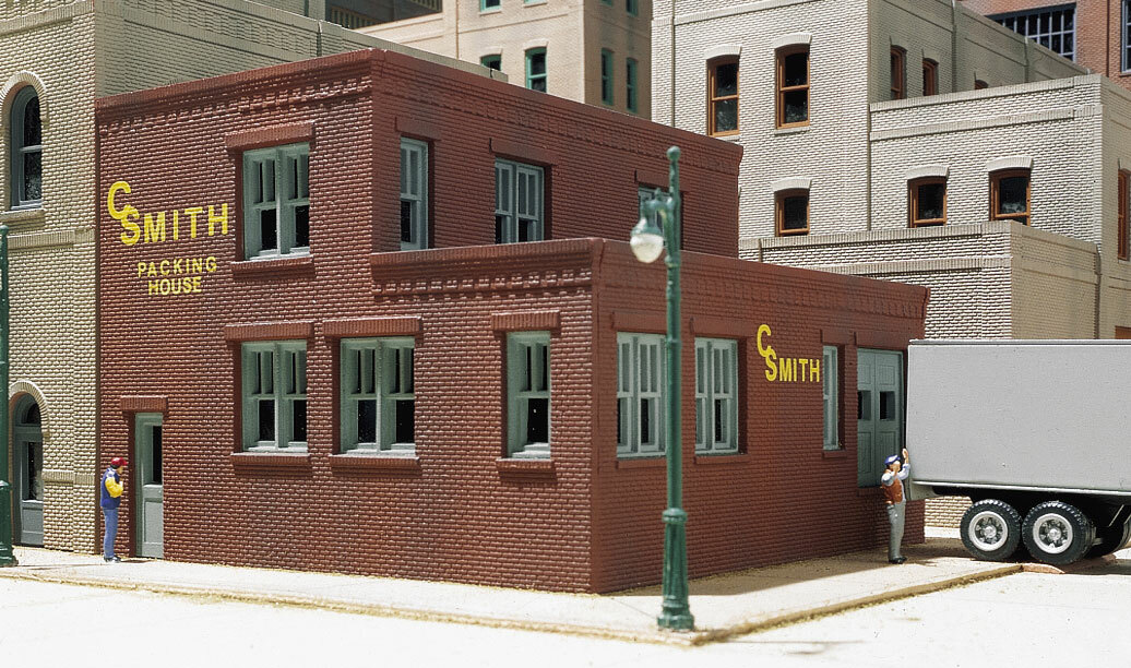 Woodland Scenics C. Smith Packing House - HO Scale Kit 20300