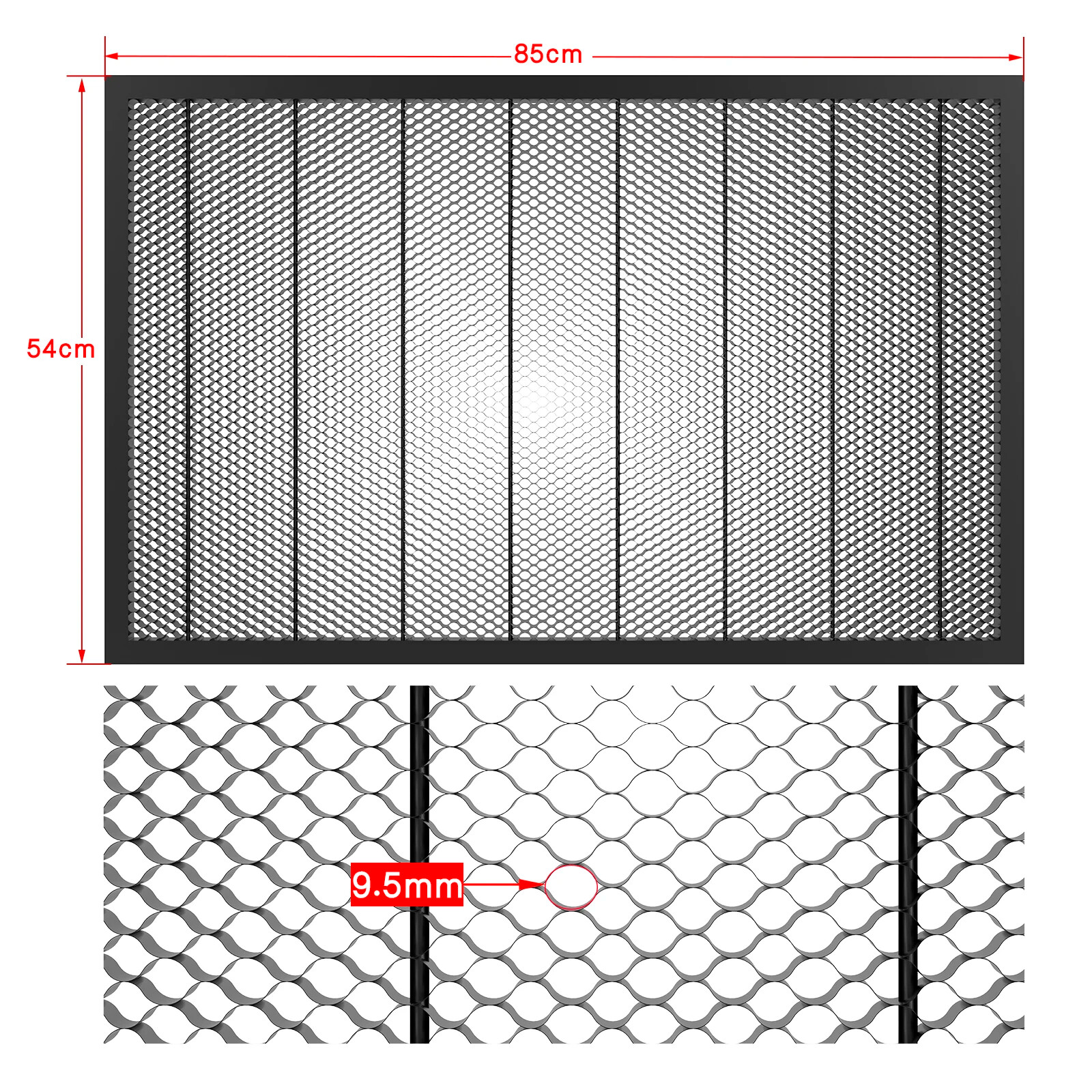 Honeycomb Table for CO2 Laser Engraver Cutting Machine 90x60cm Galvanized Iron