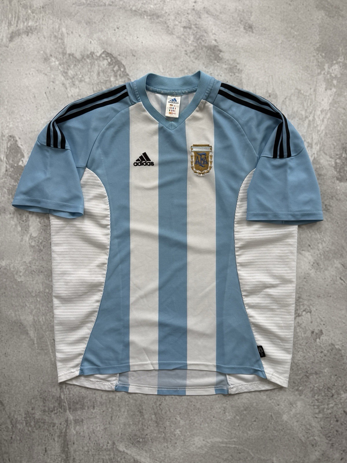 ARGENTINA 2002/04 Adidas Home Football Shirt XL Mens Vintage Soccer Jersey