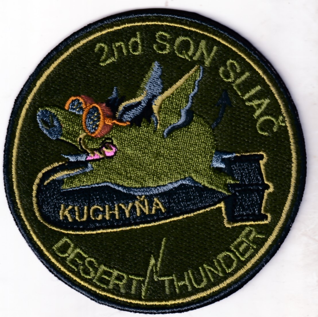 Slovakia Slovak air force 2nd Tactical Sqn Sliač Kuchyna Bombing Range patch