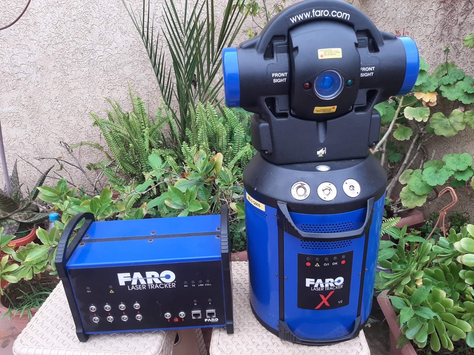FARO Laser Tracker X V2 & Master Control Unit & FARO Arm P08 With Accessories