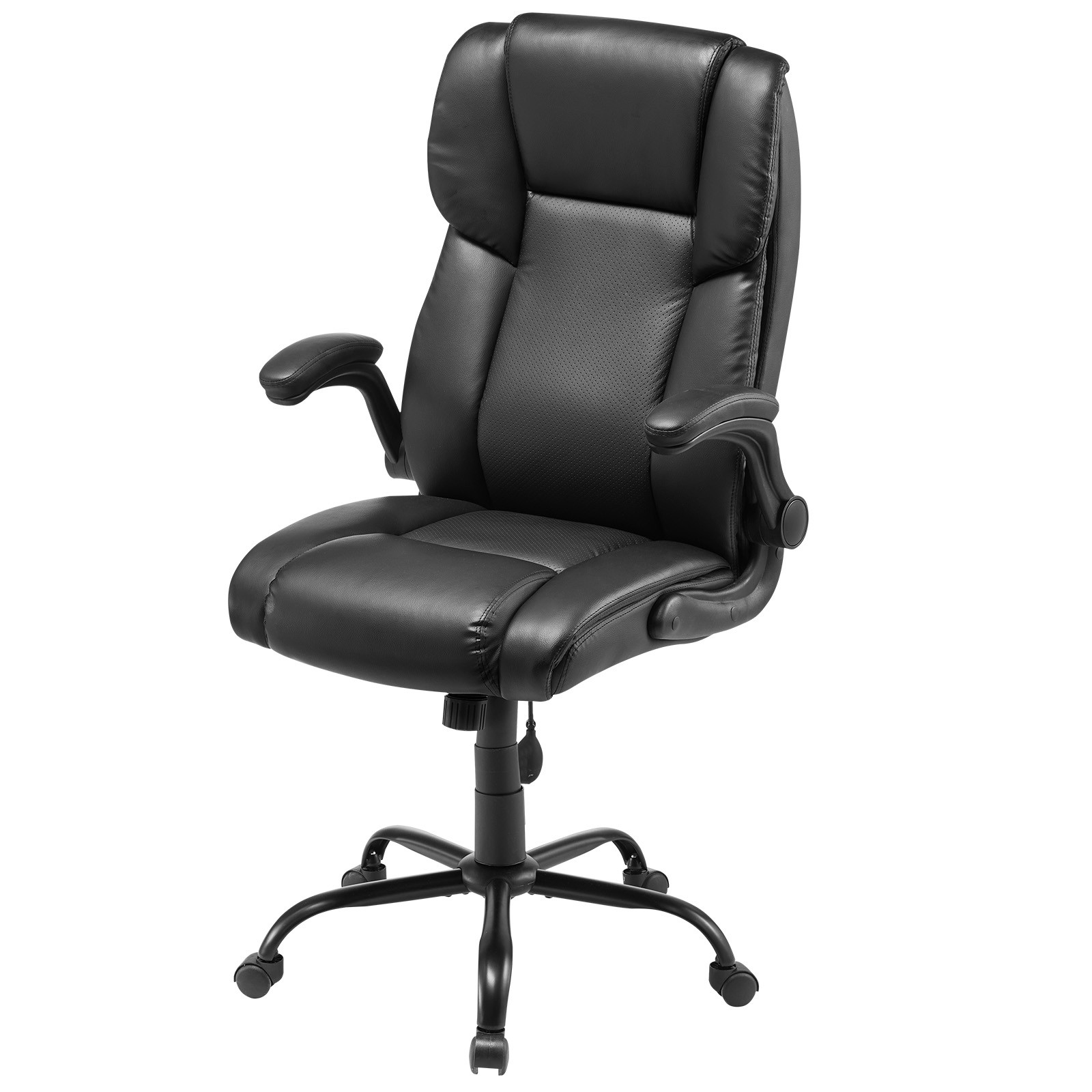 Uimoso Executive Chair High Back Desk Chair Flip-up Armrests Lumbar Support